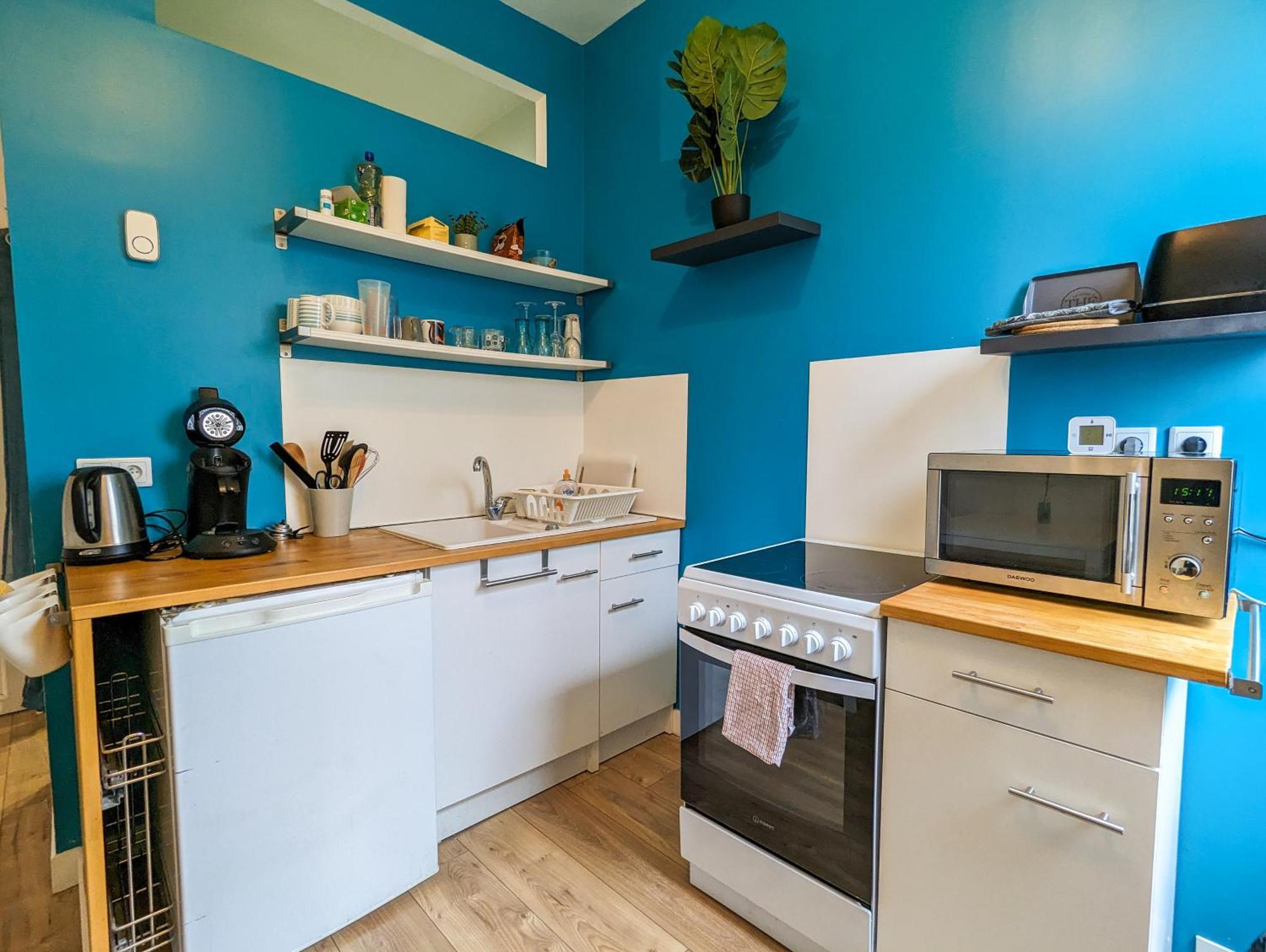 Le Cocon Bleu - Appartement Calme - Parking Gratuit - Fibre Arras Eksteriør billede